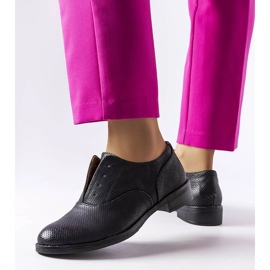 Schwarze Schuhe LS5379 Schwarz 1