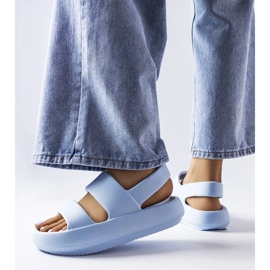 Blaue Émond-Sandalen 1