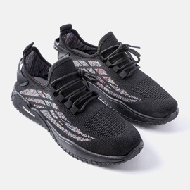 Schwarze Herren-Sneaker von James 1