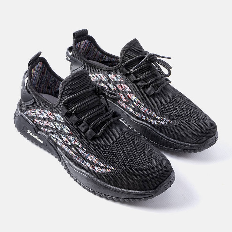 Schwarze Herren-Sneaker von James 1