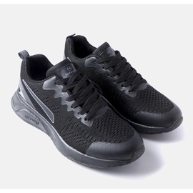 Vinceza Schwarze Turnschuhe für Herren von Vincez 1