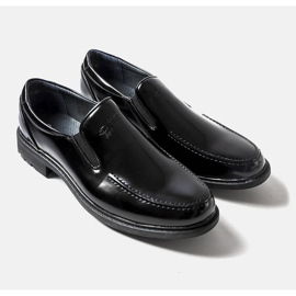 Schwarze Shoffner-Brogues für Herren 1