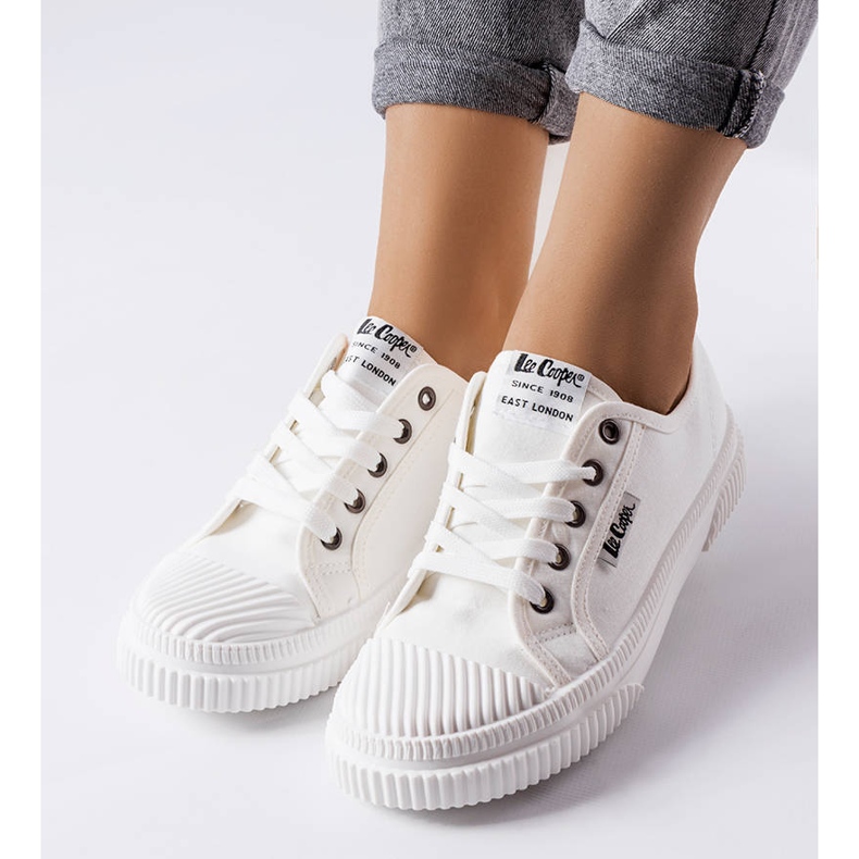 Lee Cooper LCW-23-44-1613L weiße Turnschuhe 1