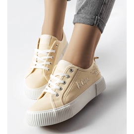 Lee Cooper LCW-23-31-1808L beige Turnschuhe 1