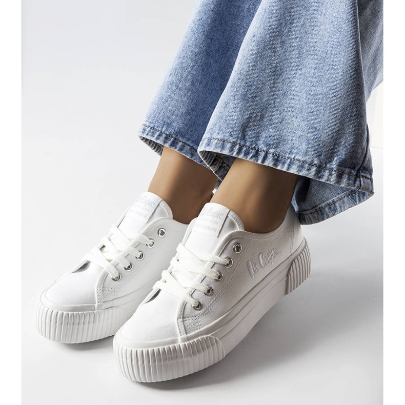 Lee Cooper LCW-23-31-1780L weiße Turnschuhe 1