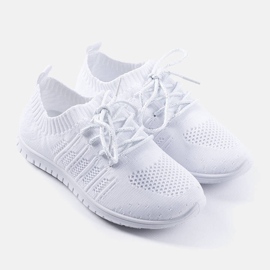 Weiße Turnschuhe von Waycross für Kinder 1