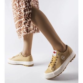 Lee Cooper LCW-23-44-1655L beige Turnschuhe 1