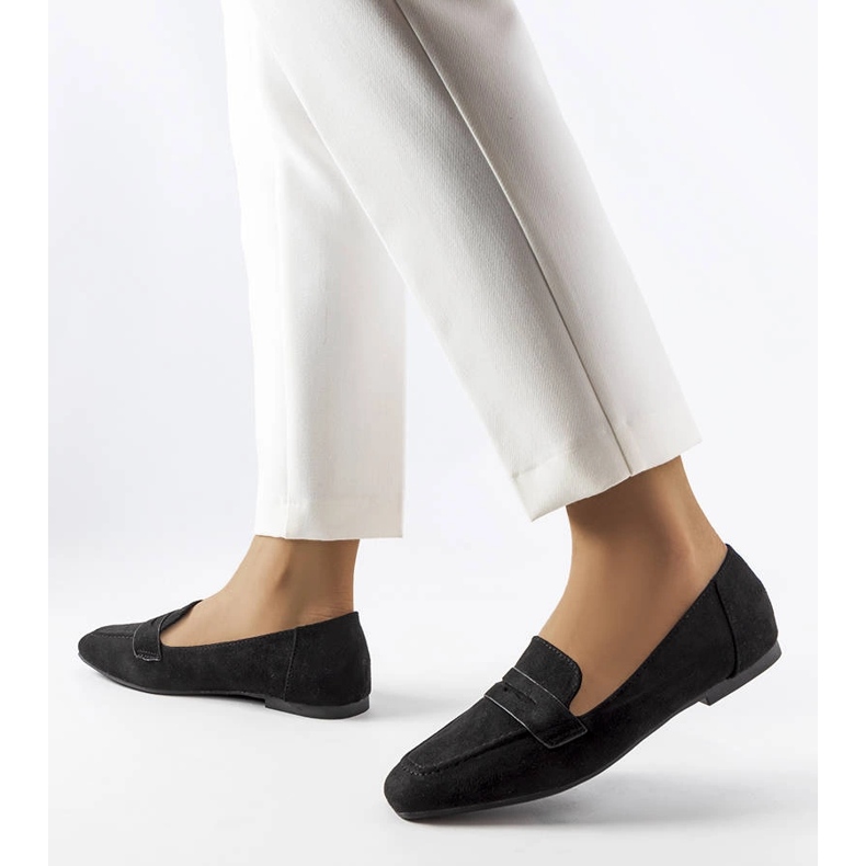 Schwarze Thayerville-Loafer 1