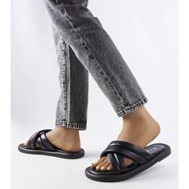 Schwarze Lubbock-Slipper 2