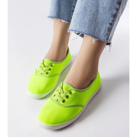 Neongrüne Sneaker von Lafayette 1