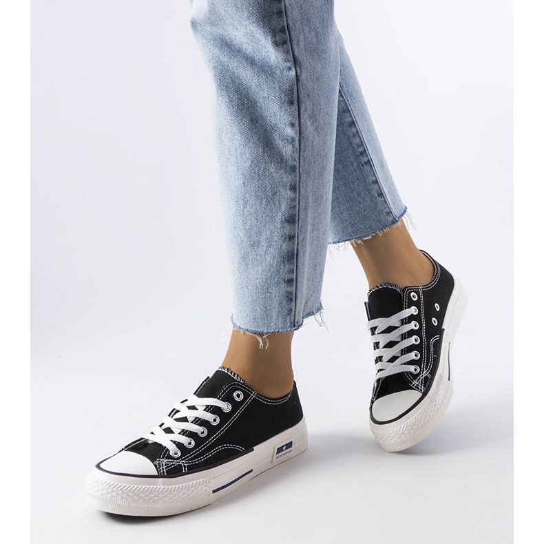 Roslyn schwarze Turnschuhe 2