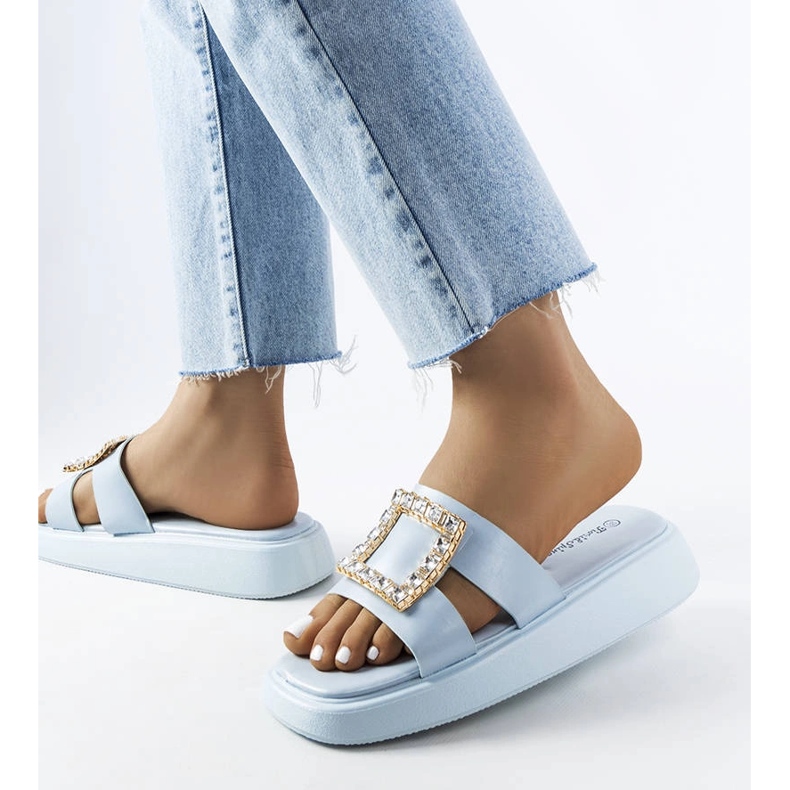 Blaue Fusbert-Strassschieber 2