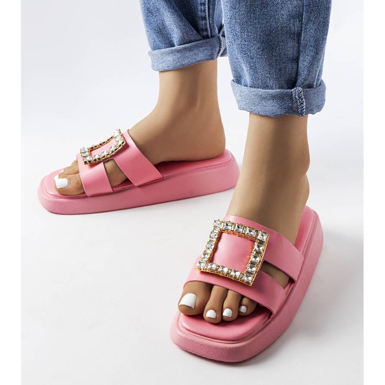 Rosa Strass-Schieberegler von Fusbert 1