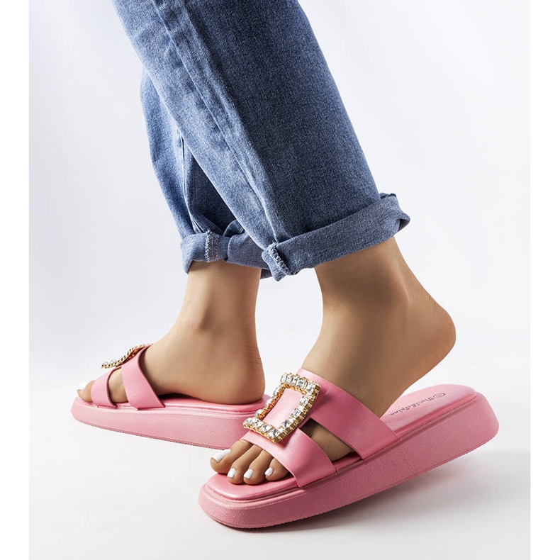 Rosa Strass-Schieberegler von Fusbert 2