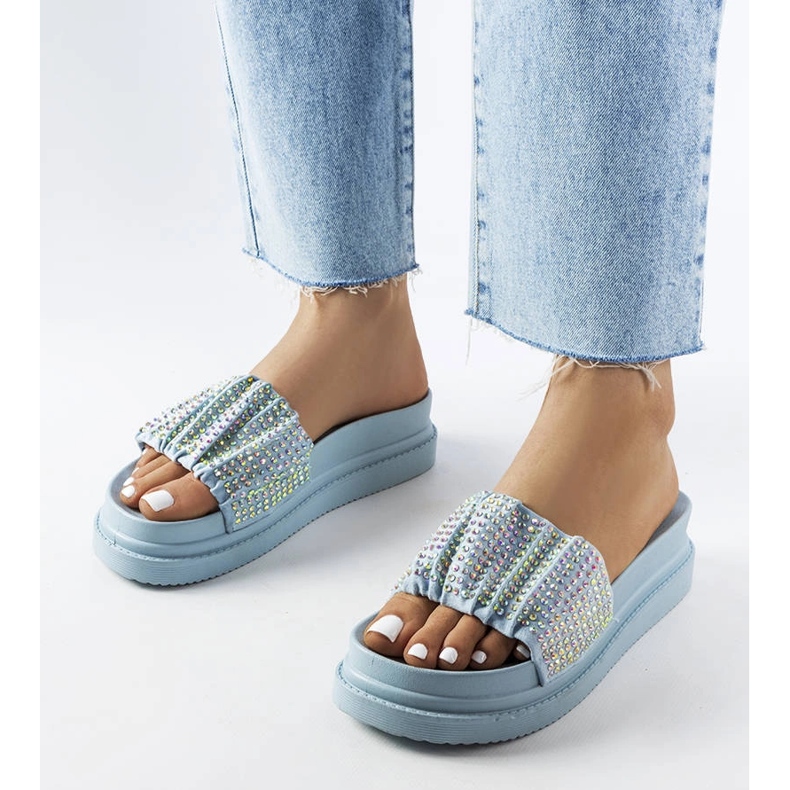 Blaue Slider mit Zirkonen von Franet 1