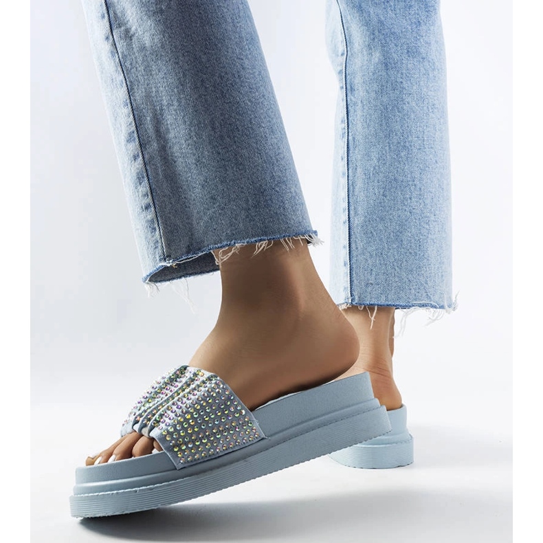 Blaue Slider mit Zirkonen von Franet 2