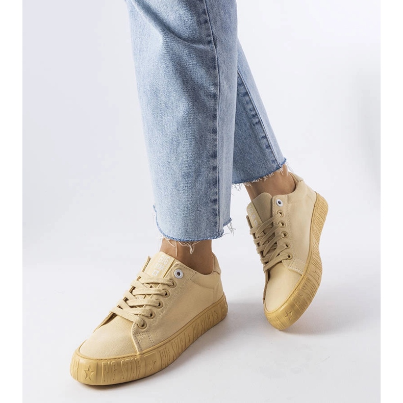 Gelbe Turnschuhe Big Star JJ274412202 1