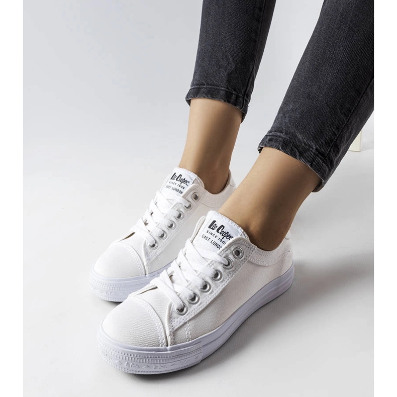 Lee Cooper LCW-22-31-0979L weiße Turnschuhe 1