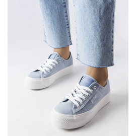 Blaue Turnschuhe Lee Cooper LCW-22-31-0891L 1