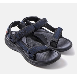 Lee Cooper Schwarze Sportsandalen LCW-23-34-1686M 1