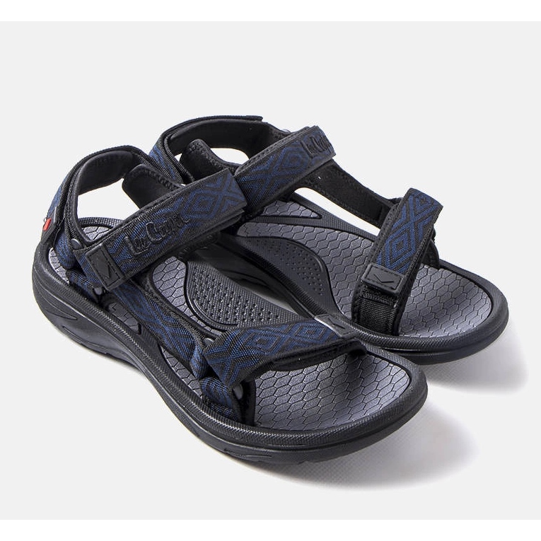 Lee Cooper Schwarze Sportsandalen LCW-23-34-1686M 1