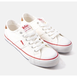 Weiße Herren-Sneaker von Lee Cooper LCW-22-31-0863M 1