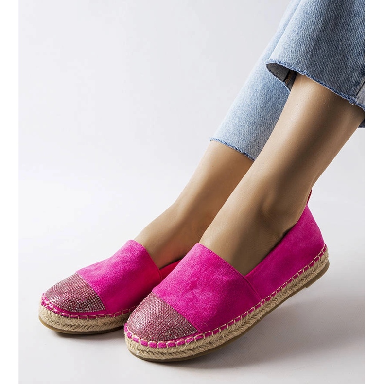Rosa Plateau-Espadrilles von Magali 2