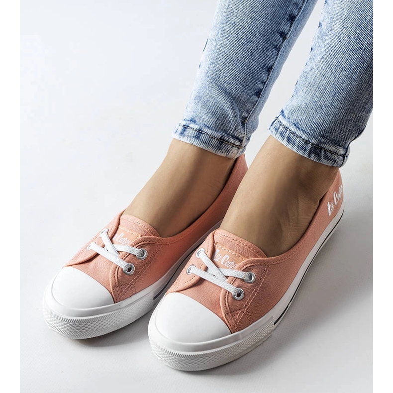 Rosafarbene Lee Cooper LCW-23-31-1792L-Sneaker 1