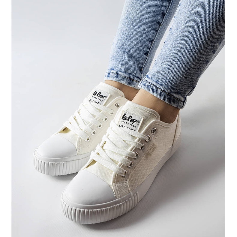 Lee Cooper LCW-22-31-0845L weiße Turnschuhe 1