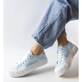 Blaue Lee Cooper LCW-23-31-1782L-Sneaker 1