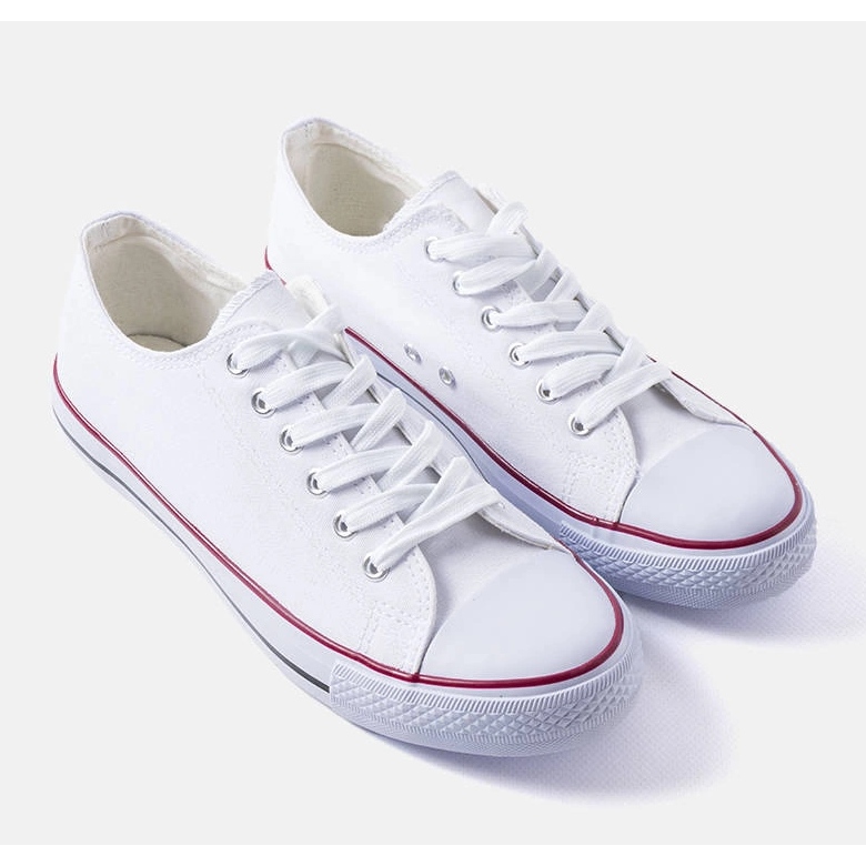 Weiße klassische Mauer-Sneaker für Herren 1