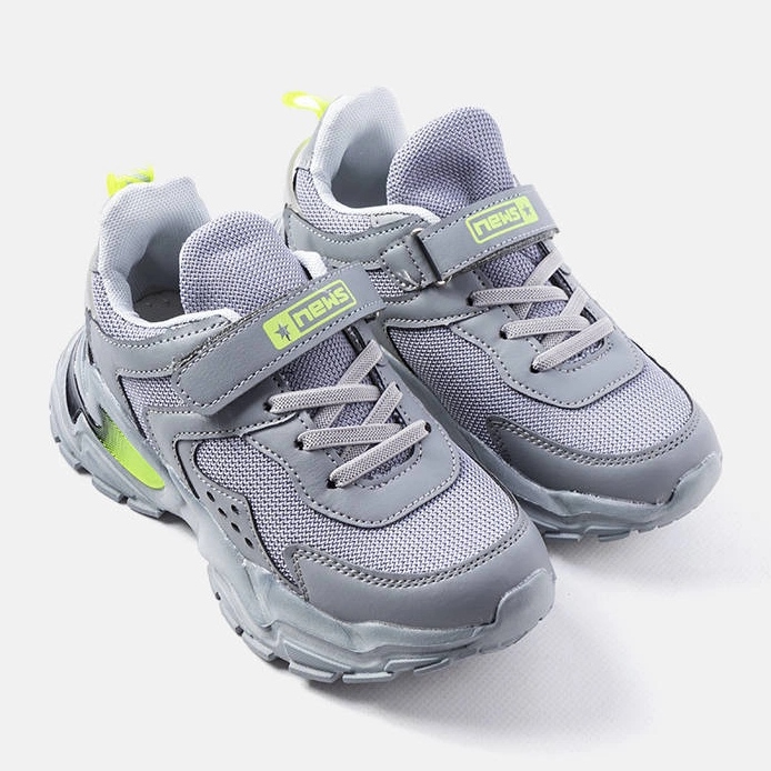 Graue Kinder-Sneaker von Ansel 1