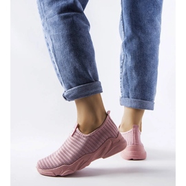 Rosa Slip-On-Sneaker von Azalee 1