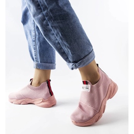 Rosa Slip-On-Sneaker von Greco 2