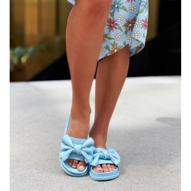 Blaue Slider mit Schleife von Servigliano 1