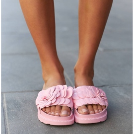 Rosa Paciano-Blumenpantoffeln 2