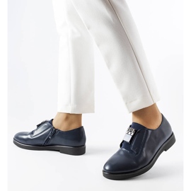 Marineblaue elegante Schuhe von Augusto 1