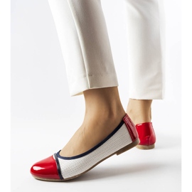 Rote und weiße Ballerinas von Colombo 2