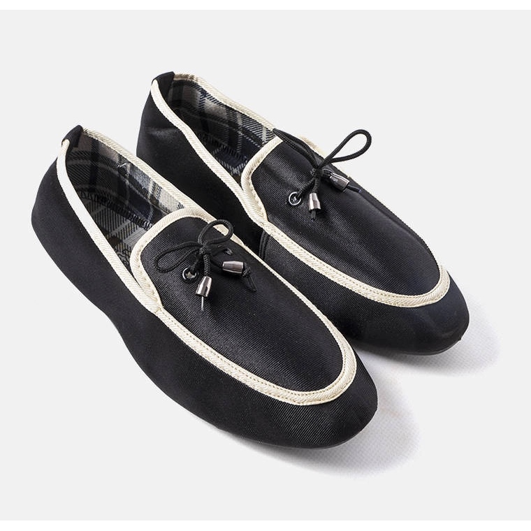 Schwarze Herren-Slipper von Capon 1