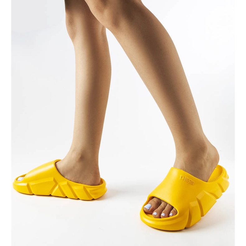 Orangefarbene Big Star-Hausschuhe LL274591 1