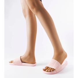 Rosa Big Star-Hausschuhe LL274A151 2