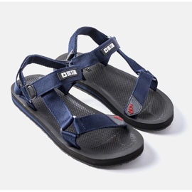 Marineblaue Sportsandalen Big Star DD174718 1