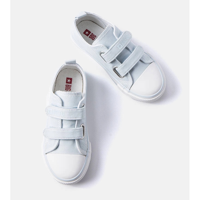 Blaue Big Star-Kindersneaker KK374084 2