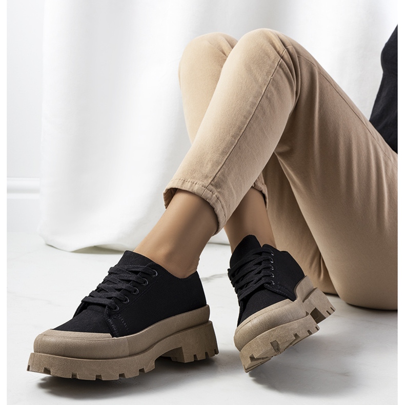Schwarze Damenschuhe von Maryland 1
