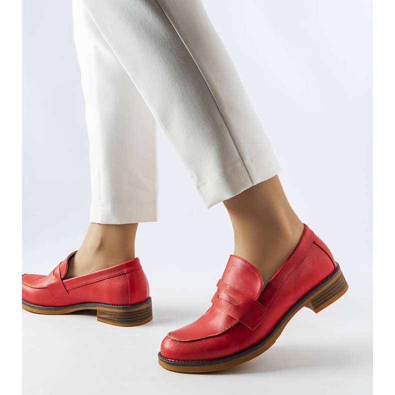 Rote Deich-Loafer 1