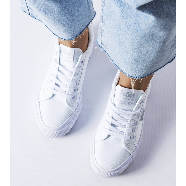 Lee Cooper LCW-22-31-0884L weiße Turnschuhe 1