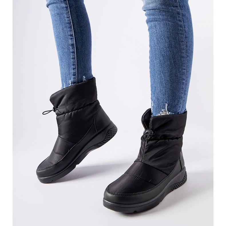 Schwarz tx5002 Schwarze Schneestiefel 1