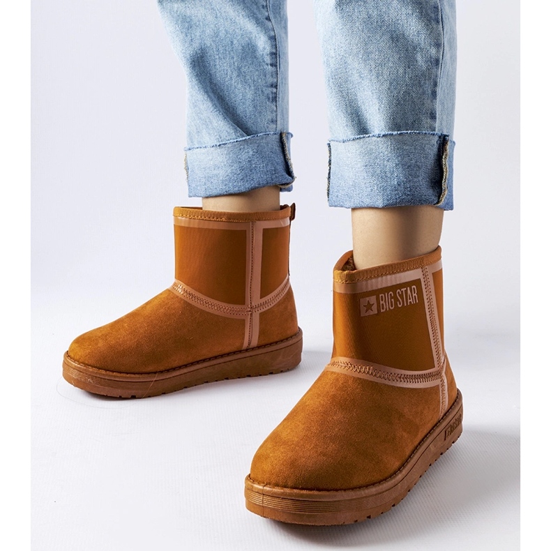 Braune Big Star KK274612 Mukluki Schneestiefel 1