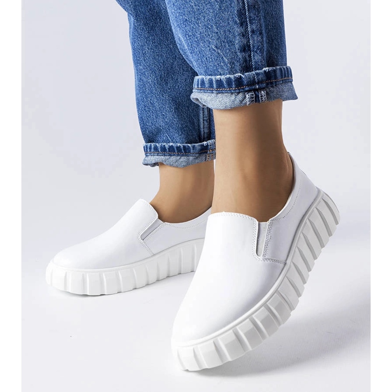 Weiße Schuhe LS5379 Weiß 1