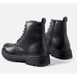 Schwarze isolierte Stiefel Big Star MM174080 1